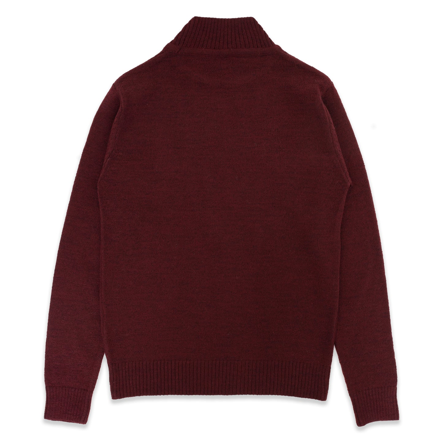 Half Turtleneck Badged Sweater