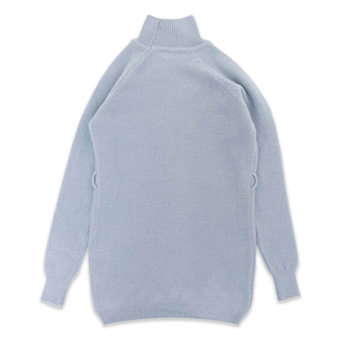 Button Detailed Half Turtleneck Sweater