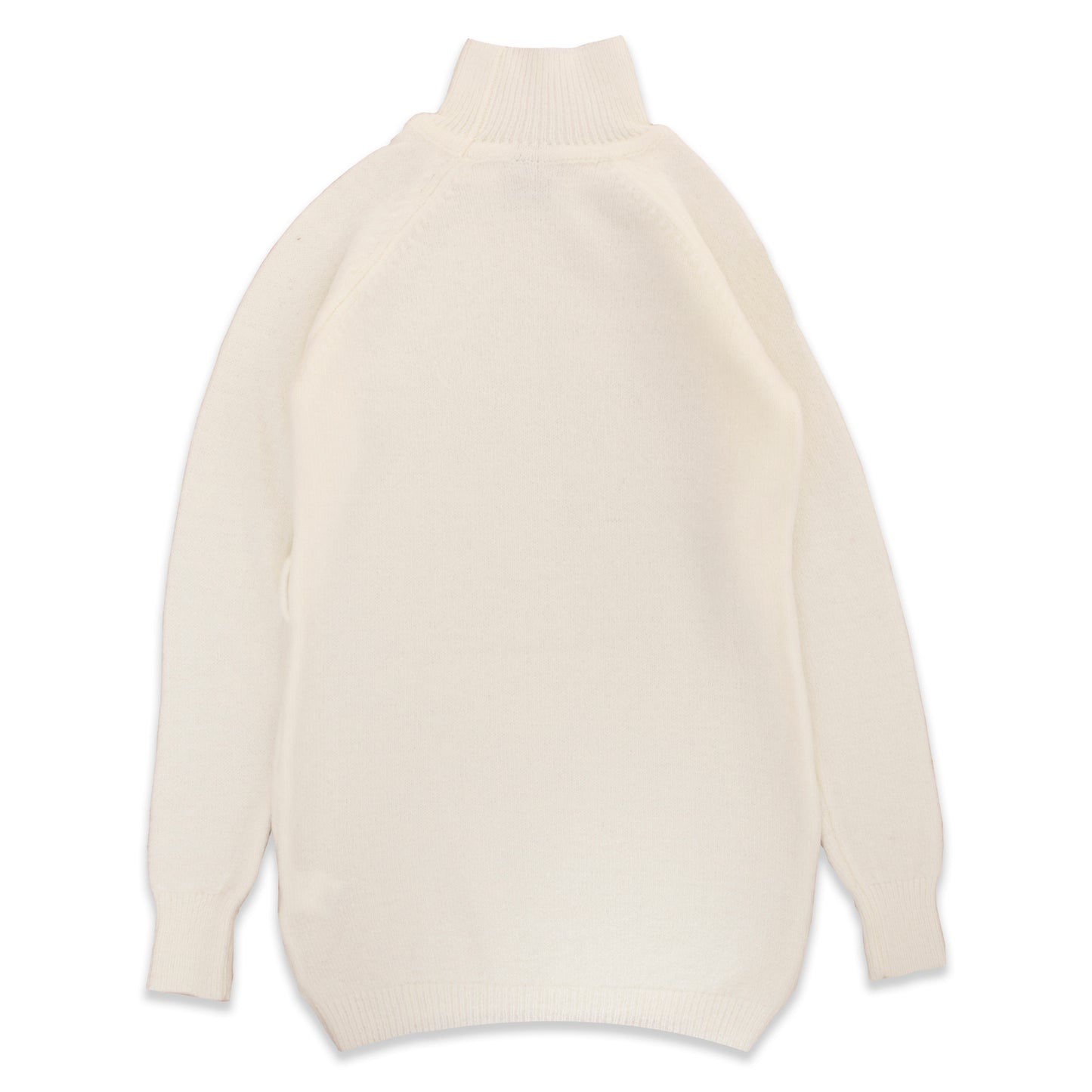 Button Detailed Half Turtleneck Sweater