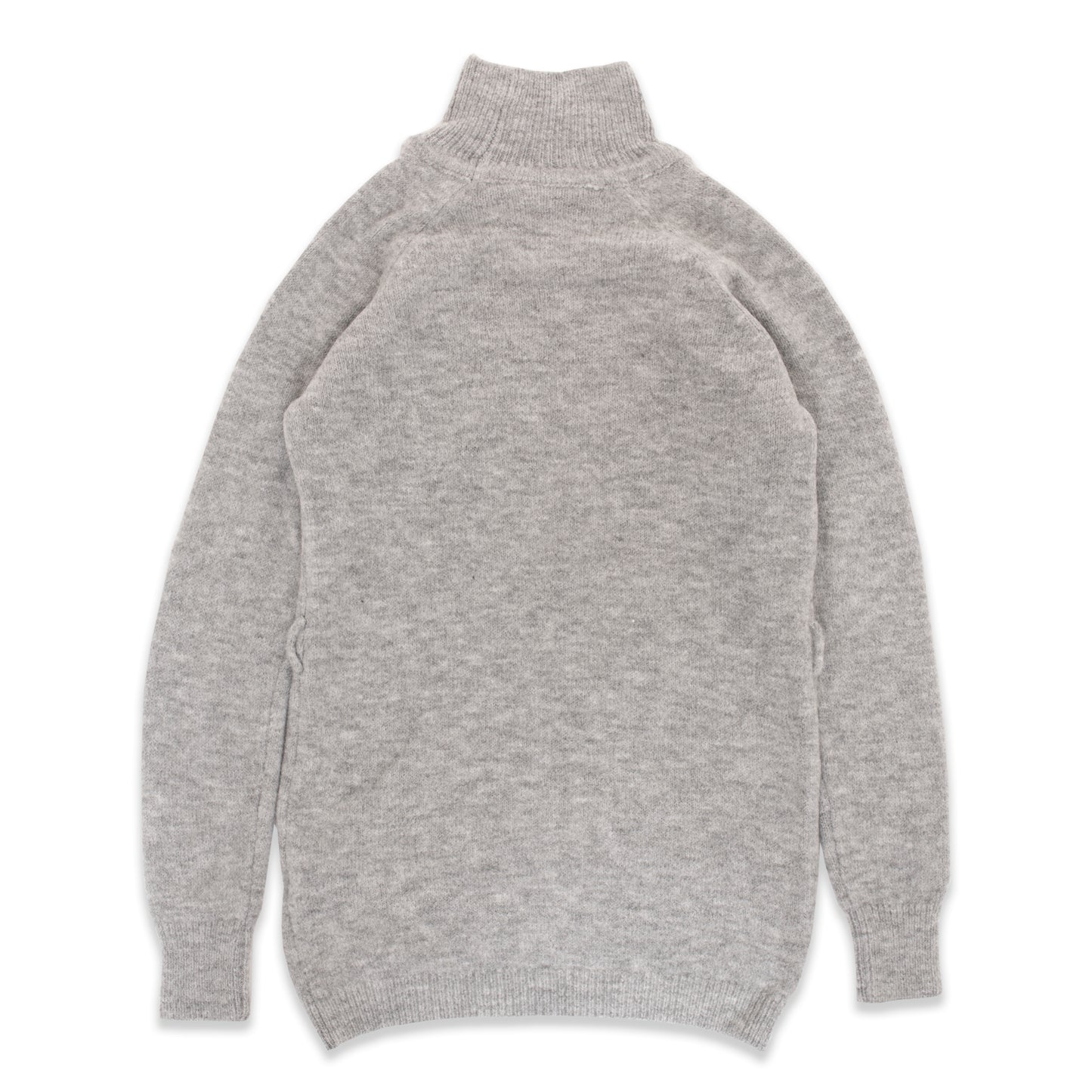 Button Detailed Half Turtleneck Sweater