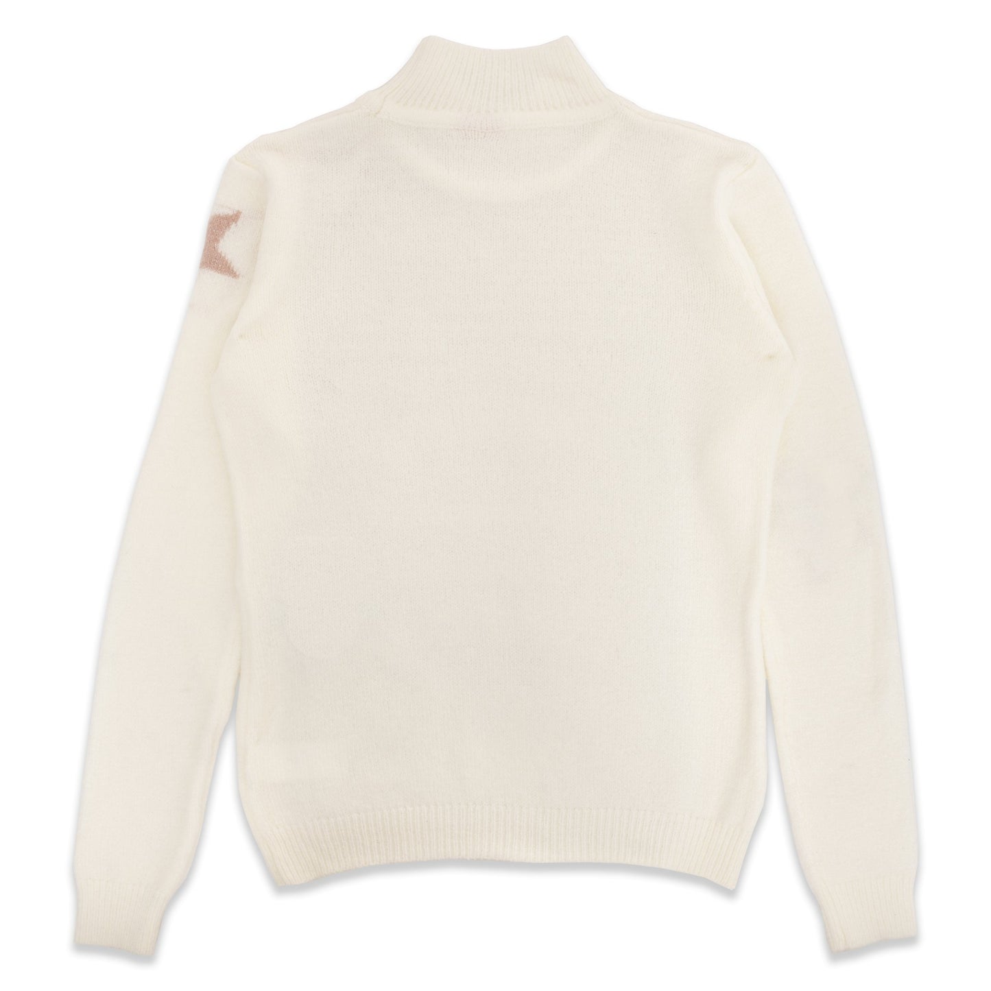 Star Pattern Half Turtleneck Knitted Sweater - HopeKids