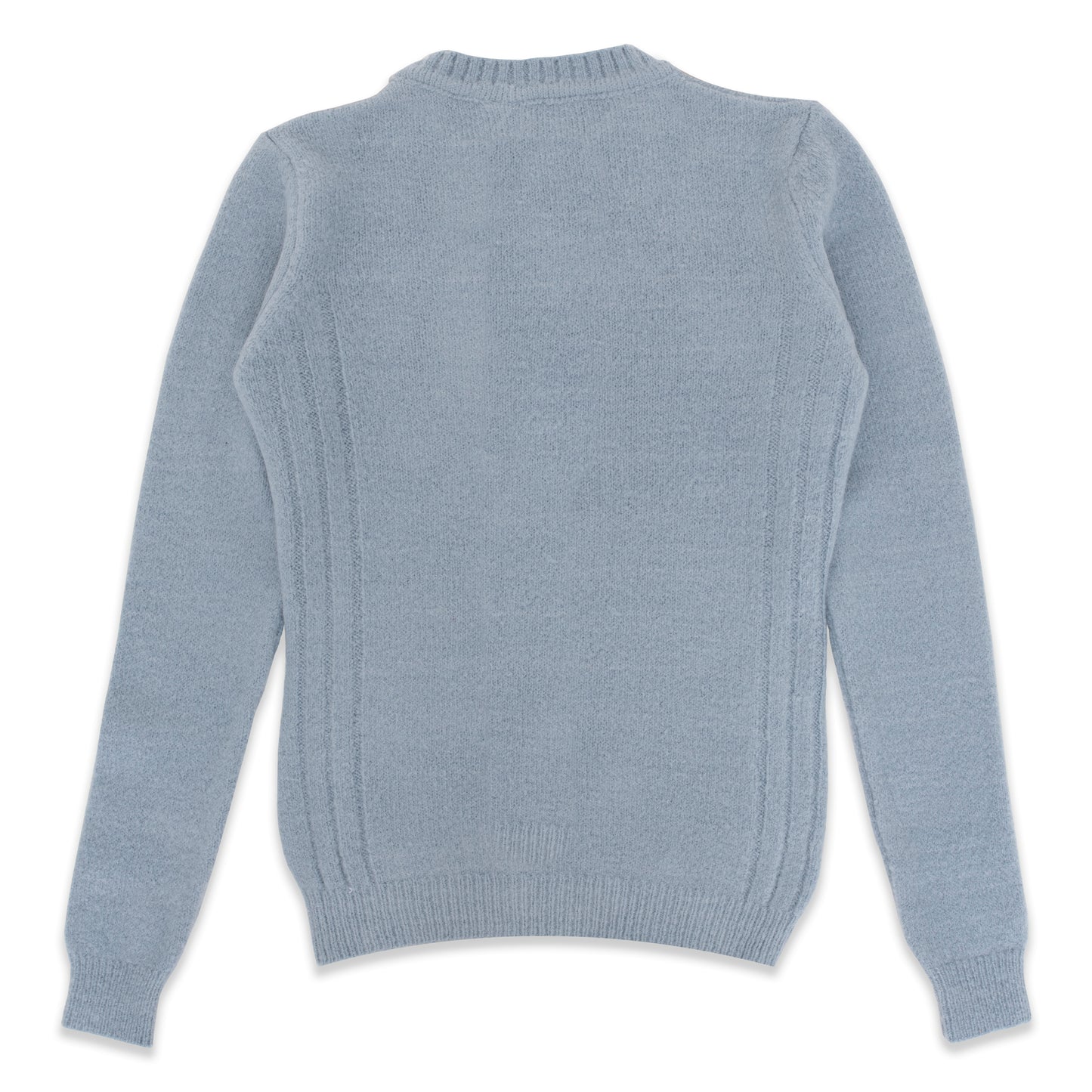 Silvery Button Knit Cardigan